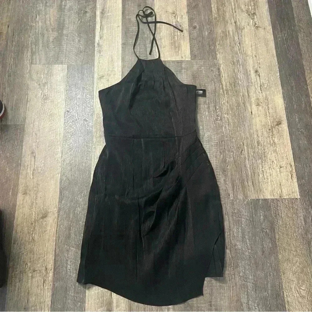 BCBGeneration Black Halter Dress